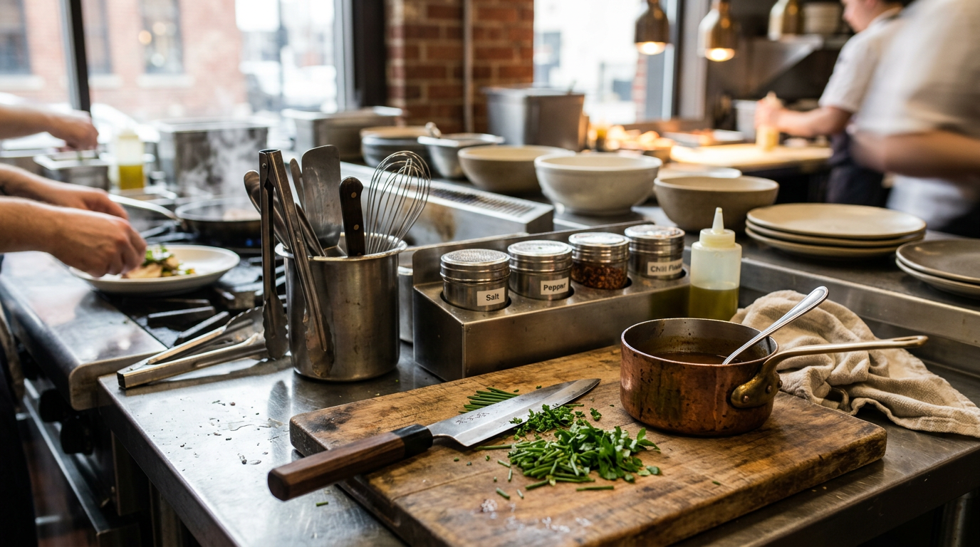 Restaurant equipment and tools used by professionals in Indianapolis, Indiana Restaurant equipment and tools used by professionals in Indianapolis, Indiana