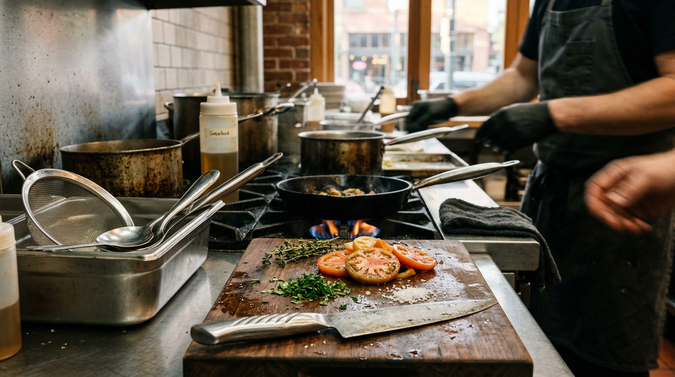 Restaurant equipment and tools used by professionals in Salt Lake City, Utah