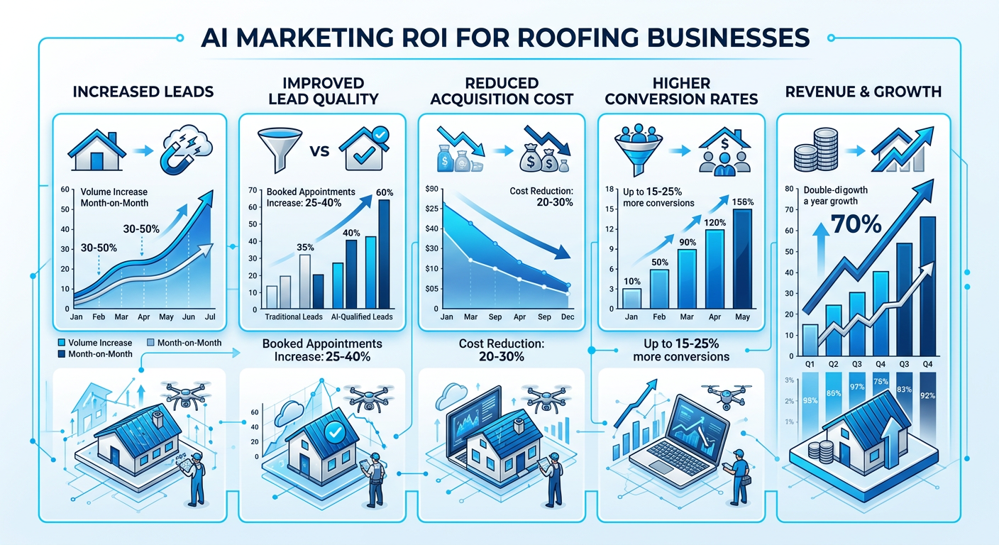 AI marketing ROI data for Roofing companies in Atlanta