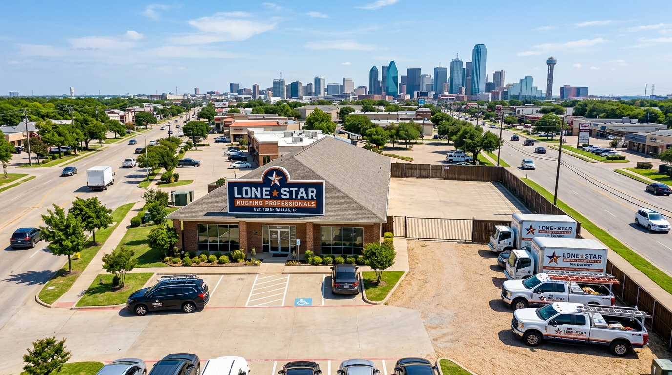 Roofing Company business location in Dallas, Texas