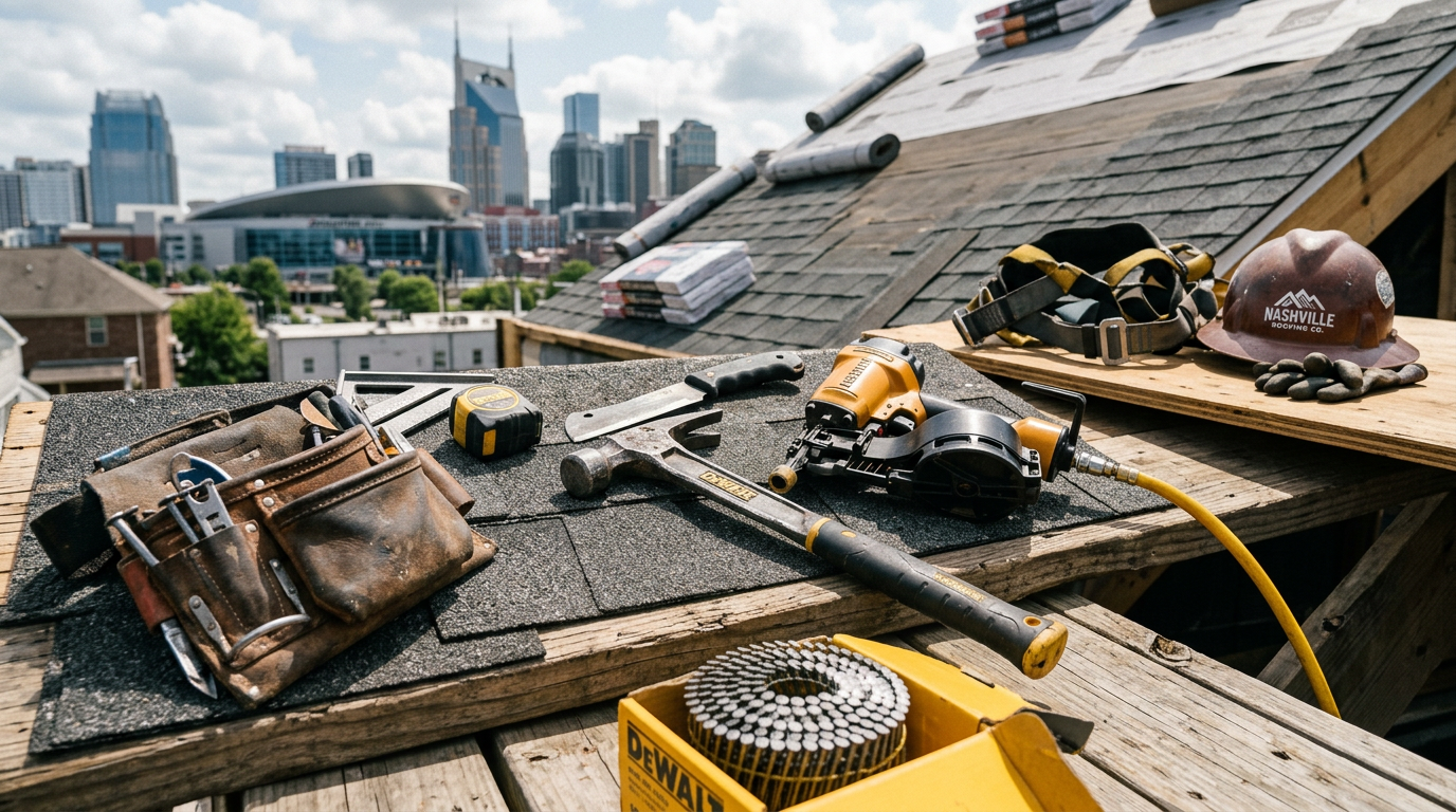 Roofr for roofing company, TN — Roofing Company equipment and tools used by professionals in Nashville, Tennesse — Roofr First roofing Roofr for Roofing Company in Nashville, TN — Roofr for roofing company, TN — Roofing Company equipment and tools used by prof