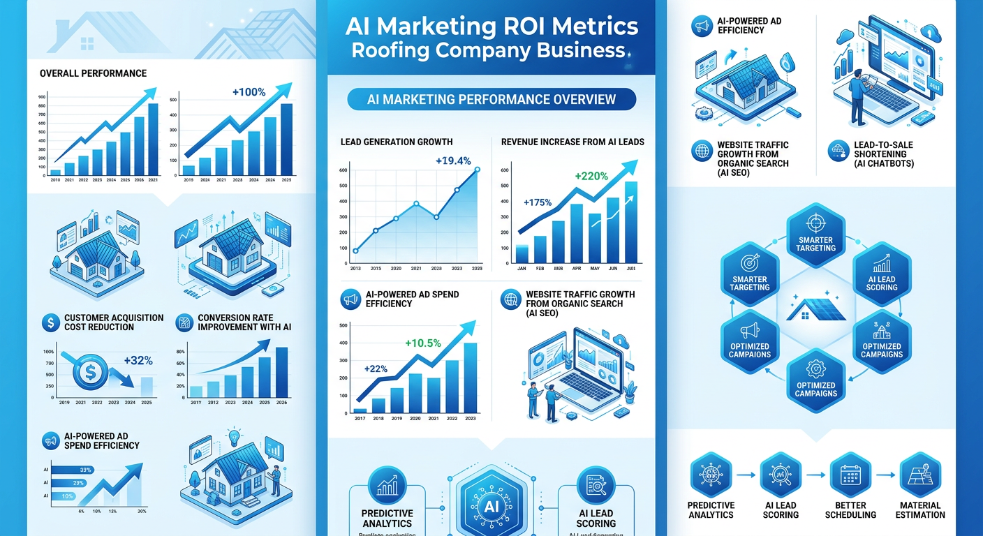AI marketing ROI data for Roofing Company companies in Seattle
