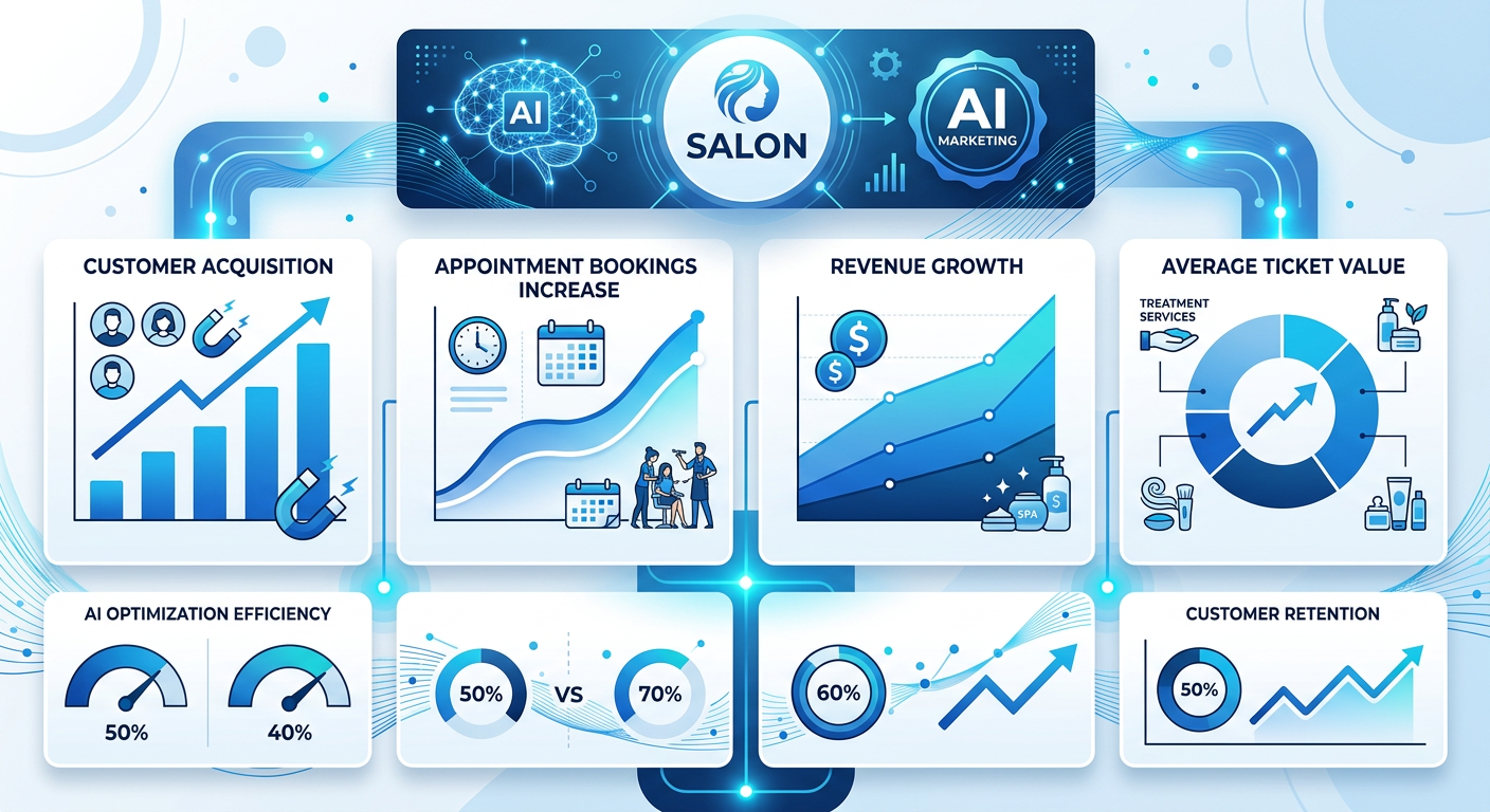 AI marketing ROI data for Salon companies in Dallas AI marketing ROI data for Salon companies in Dallas
