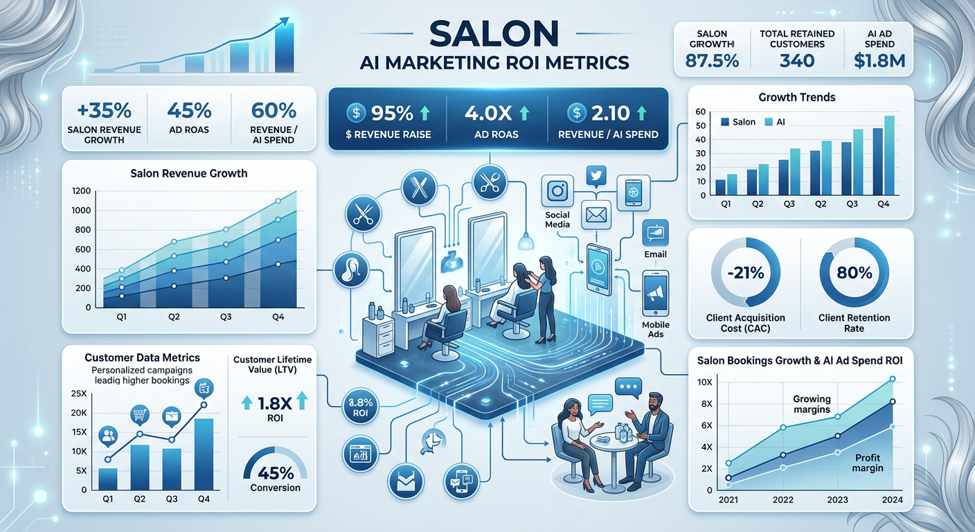 GlossGenius for Salon in Raleigh, NC — AI marketing ROI data for Salon companies in Raleigh — Glossgenius Raleigh Salon
