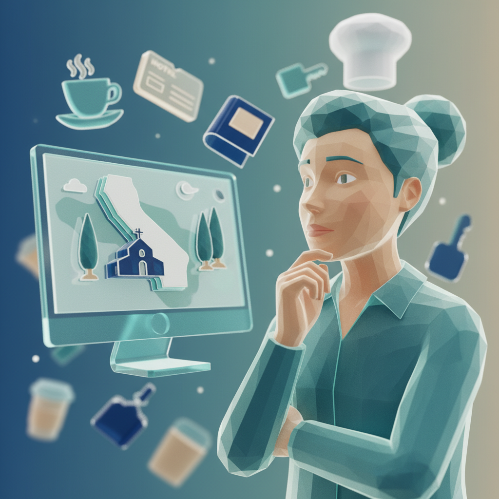 The Critical Error Carmel's Businesses Make With AI Search The Critical Error Carmel's Businesses Make With AI Search: Professional photo of a small business owner in Carmel looking thoughtfully at a computer screen, pe | innovAIt Media