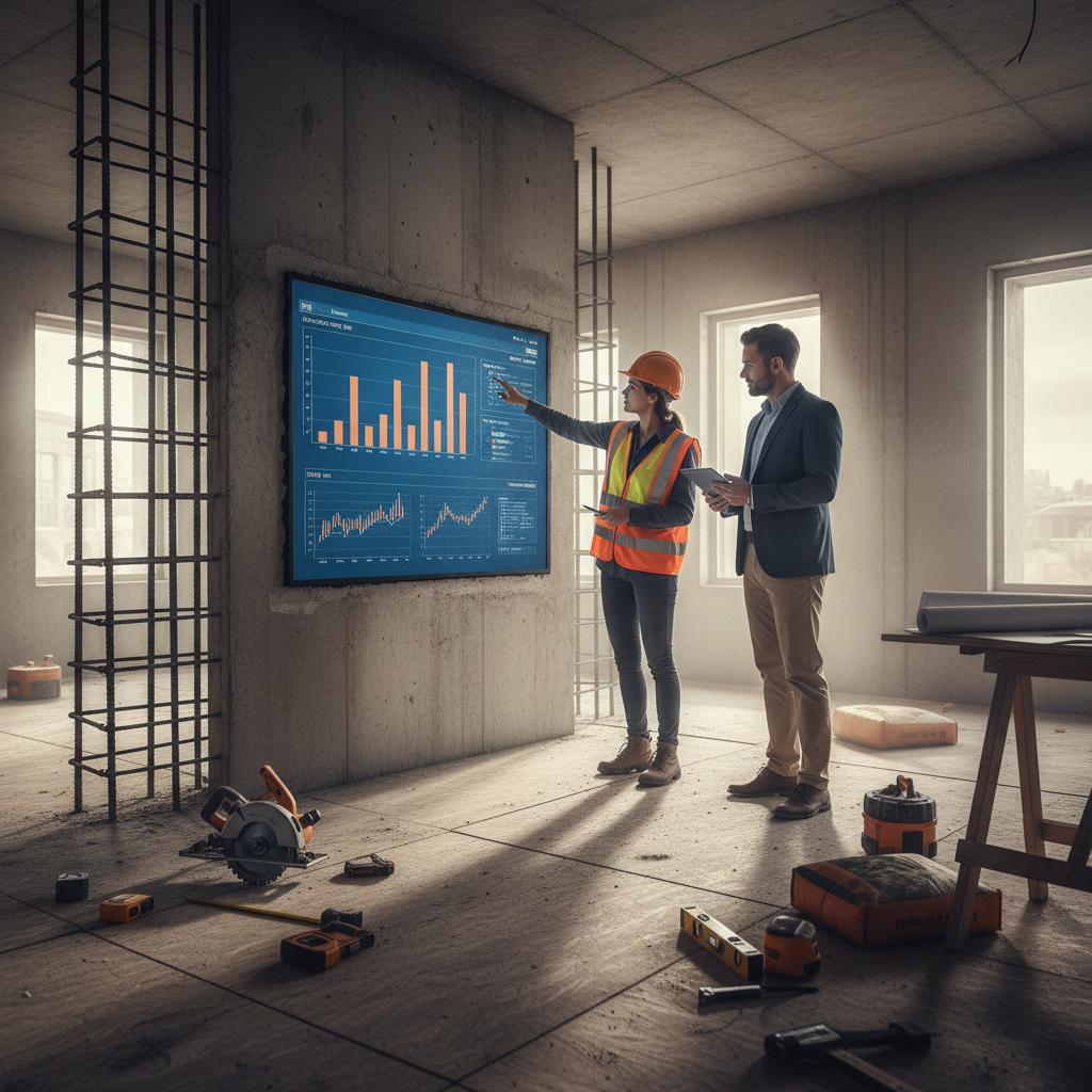 The Kitchen Remodeler's Content Death Spiral: Why AI Is Your Only Hope The Kitchen Remodeler's Content Death Spiral: Why AI Is Your Only Hope: Professional photo of a kitchen remodeler showing a client an AI-generated project timeline on a lar | innovAIt Media