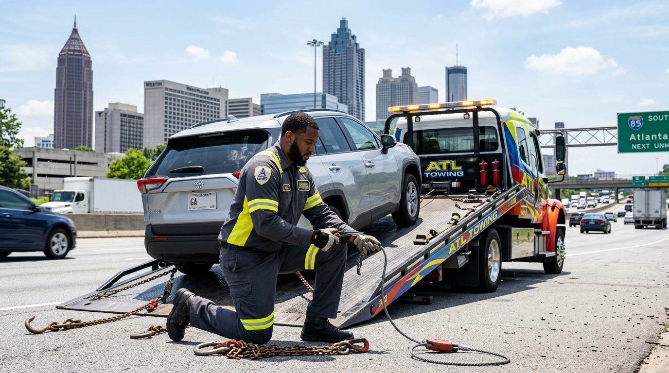 Towing Company professional working in Atlanta, Georgia
