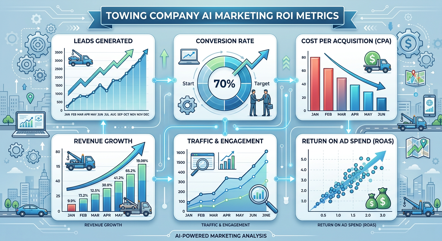 AI marketing ROI data for towing company companies in Austin