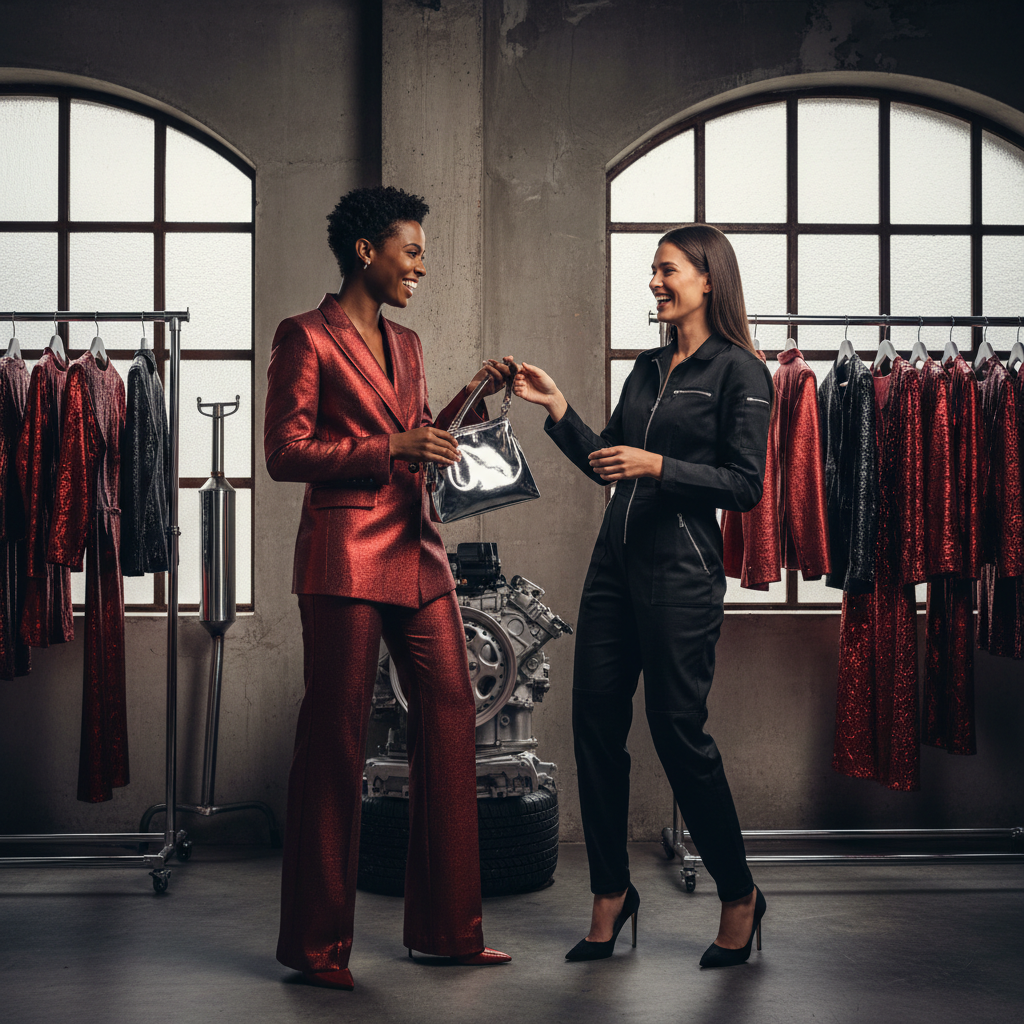 What Every Oklahoma Boutique Should Know About AI Proposal Automation: A stylish woman in a boutique, receiving personalized fashion advice from a friendly salesperson, bo | innovAIt Media
