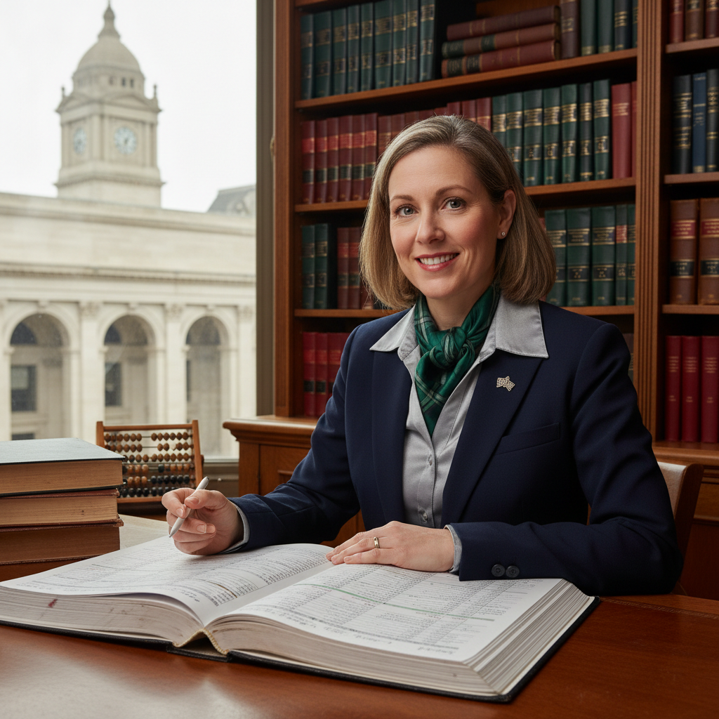 What happens when a Dallas Tax Accountant tries AI for the first time?: professional headshot of a female accountant | innovAIt Media