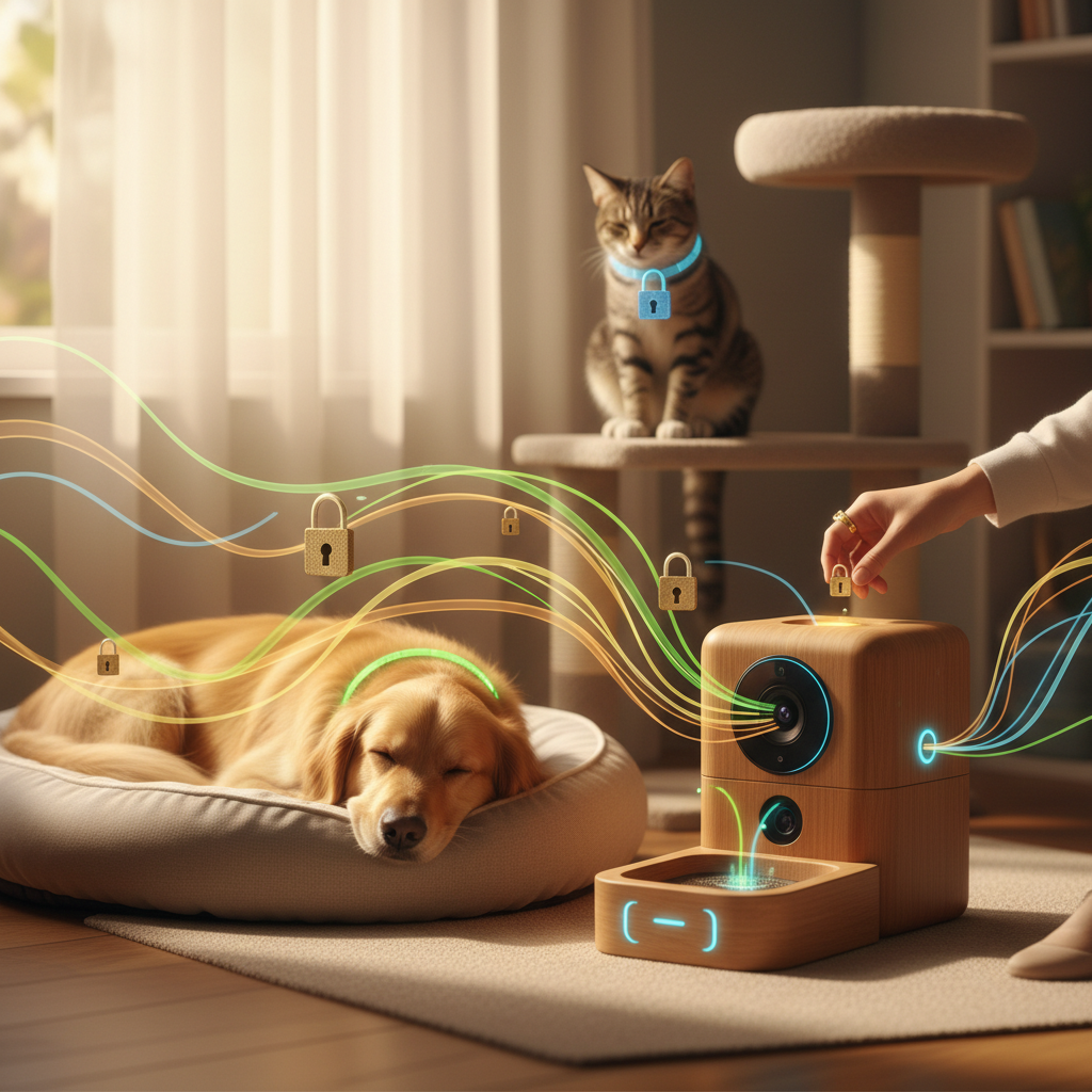 Your Competitors Are Lying: The Truth About AI Scheduling Your Competitors Are Lying: The Truth About AI Scheduling: Abstract graphic depicting data privacy and security, with lock icons and intertwining data streams | innovAIt Media