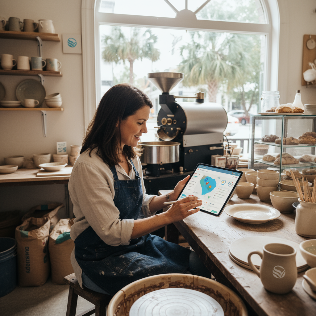 Affordable SEO Services for Charleston Small Businesses strategy meeting