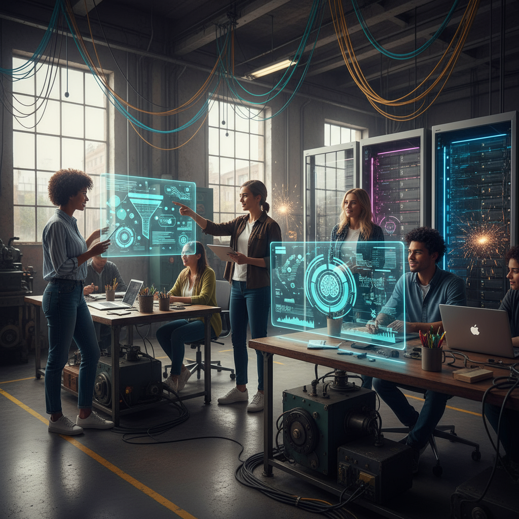 Chart showing decreasing customer acquisition cost with affordable AI-driven SEO.