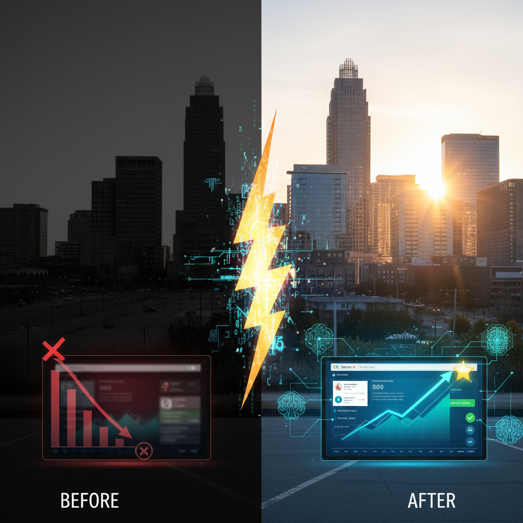 Expert solutions for AI automation fix website ranking issues CHARLOTTE NC businesses