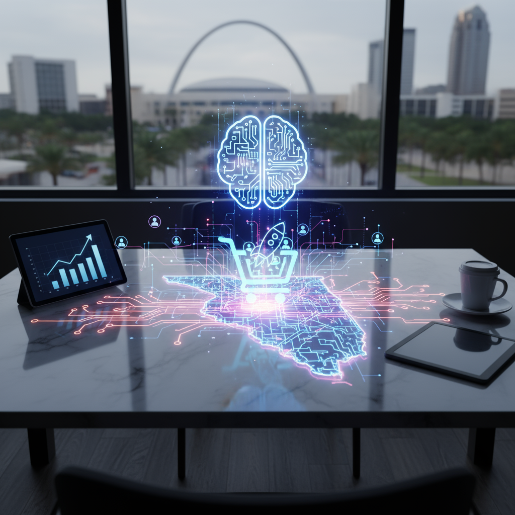 AI automation helping a small business in Orlando get more customers online.