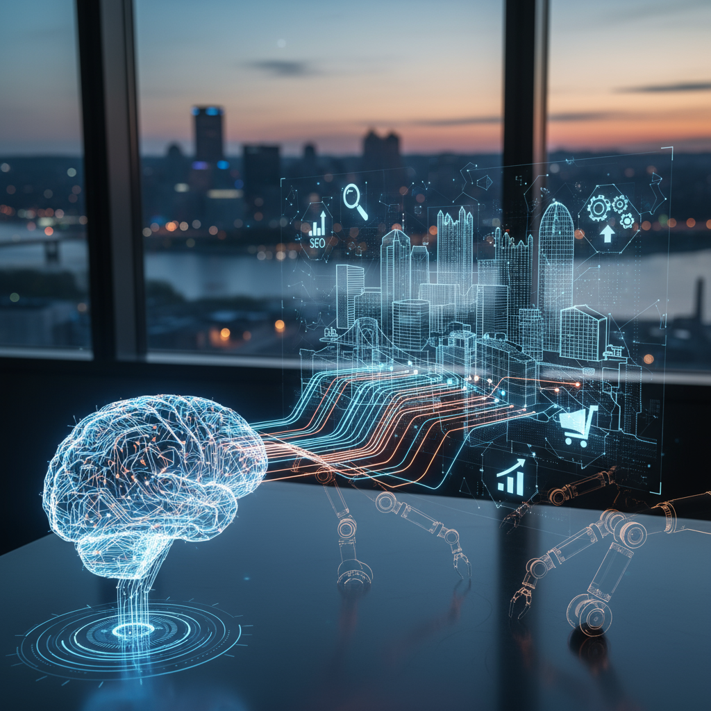 AI automation Pittsburgh digital marketing and SEO transforming businesses