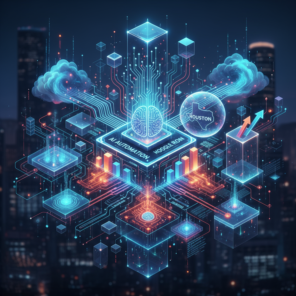 AI automation to improve Google ranking for businesses in Houston TX