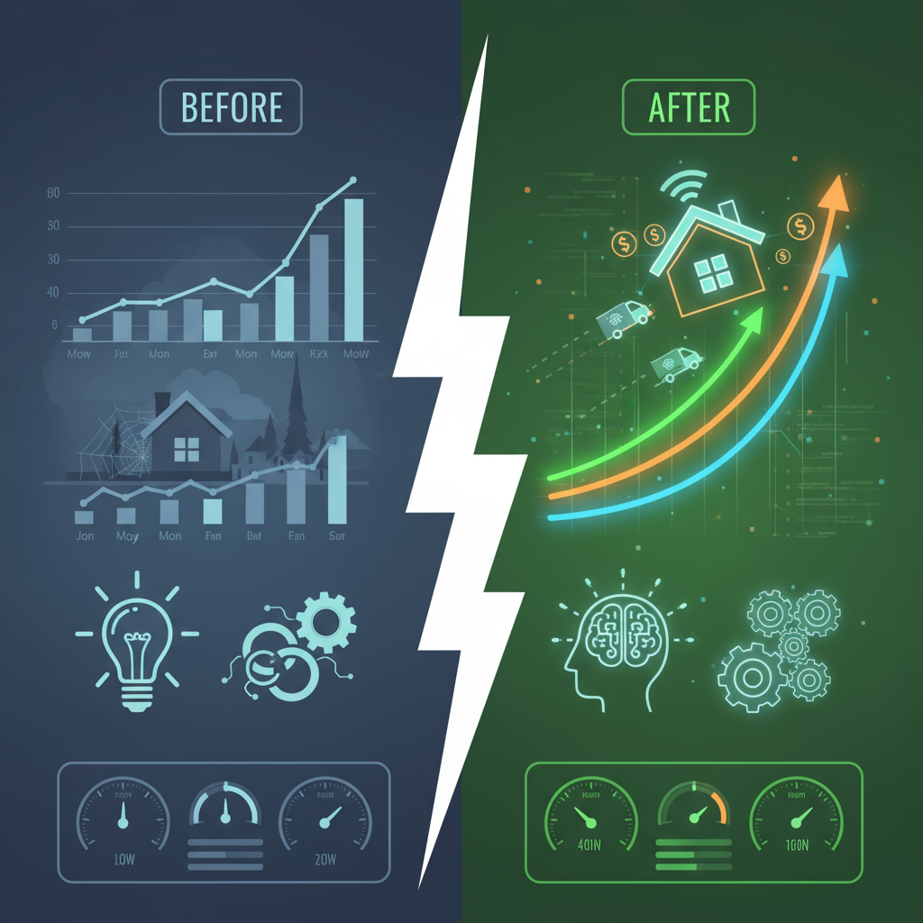 AI automation seo agency for home service companies Albany NY driving lead generation