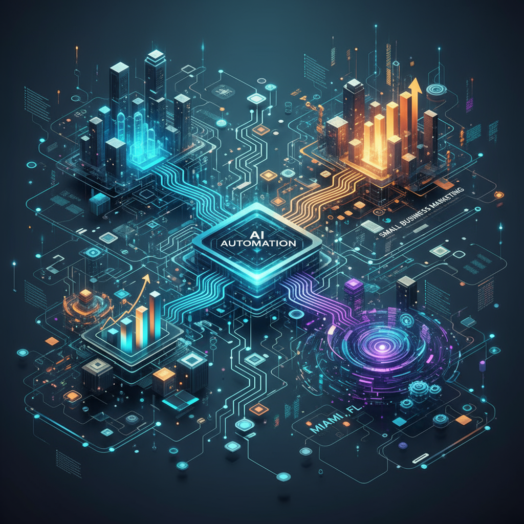 Affordable AI automation small business marketing agency MIAMI FL
