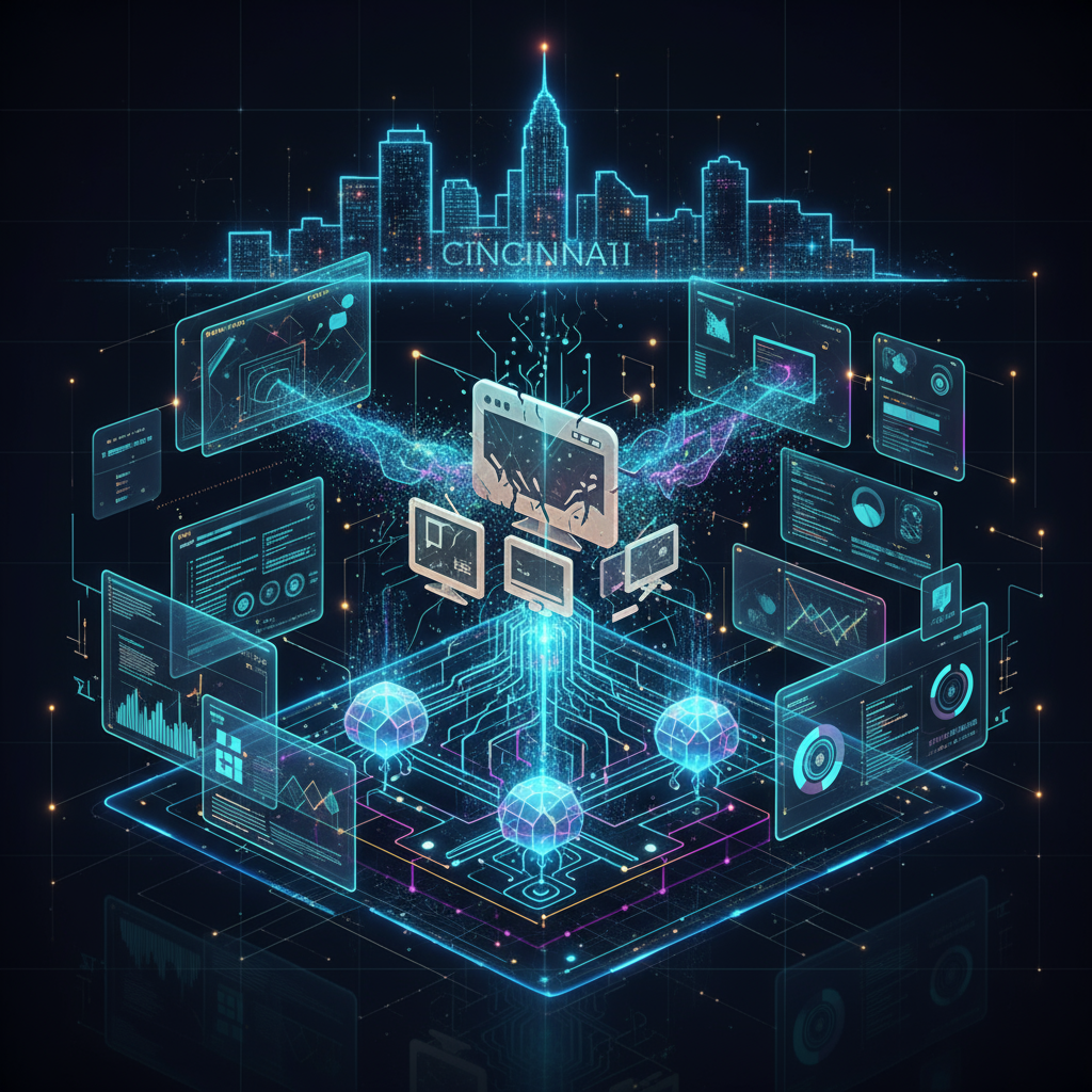 Affordable AI automation update my old website Cincinnati