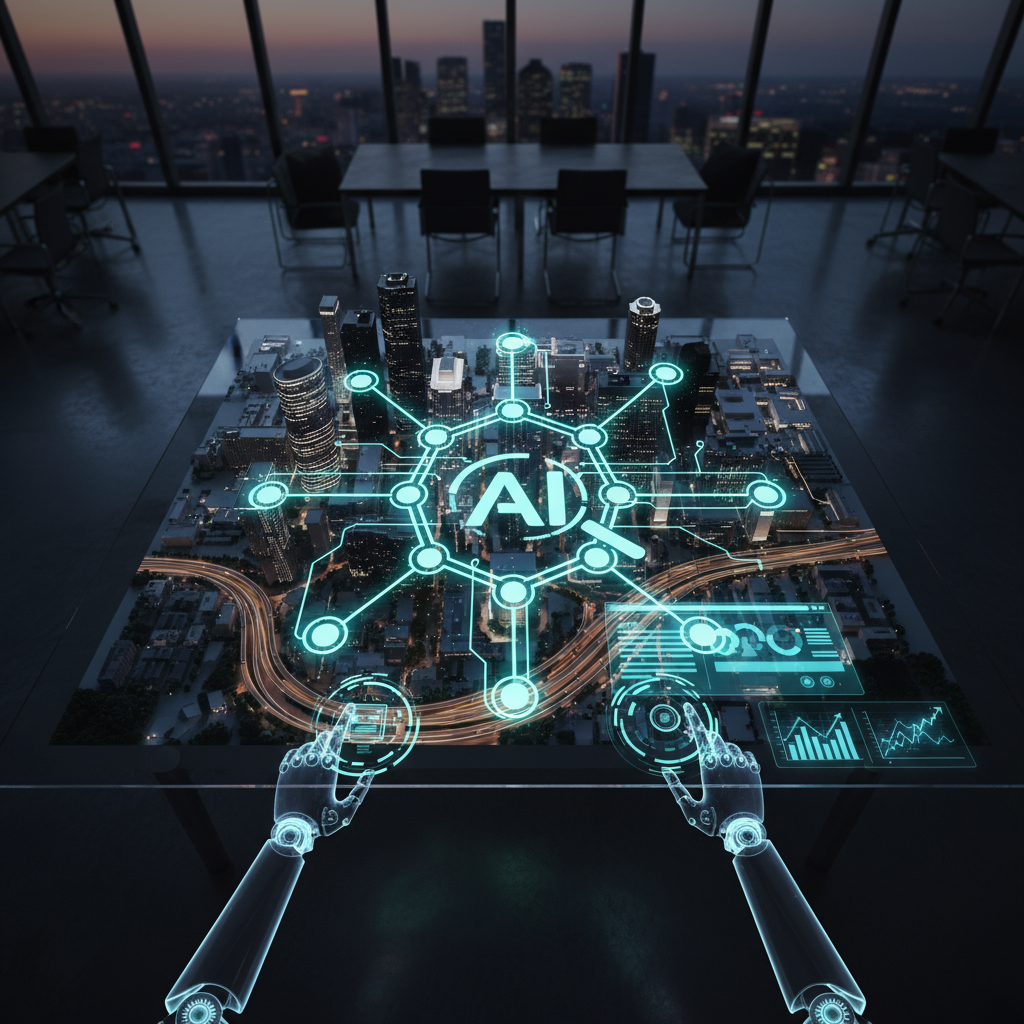 AI automation website optimization expert houston tx working on a local business website