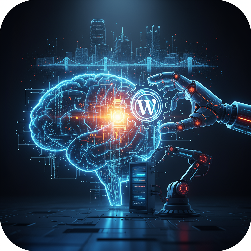 AI automation wordpress developer near Pittsburgh, PA team in action