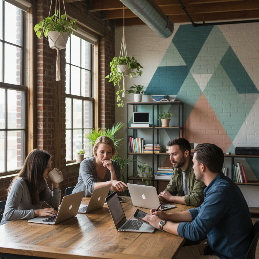 A graphic illustrating how to easily dominate AI search results in Ann Arbor, MI for local businesses.
