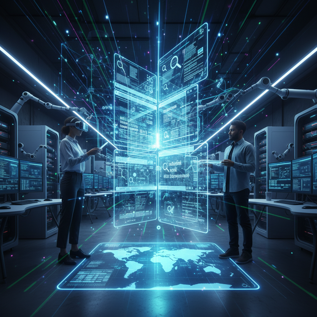 A graphic illustrating the difference between old SEO and modern AI Search Optimization