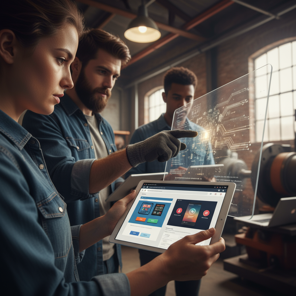 Another example of using AI to redesign old websites, focusing on improving the user interface.
