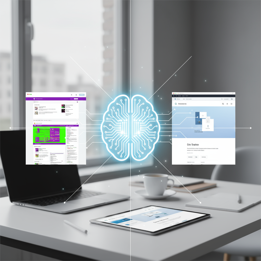 Examples of using AI to redesign old websites: A step-by-step guide from innovAIt Media.