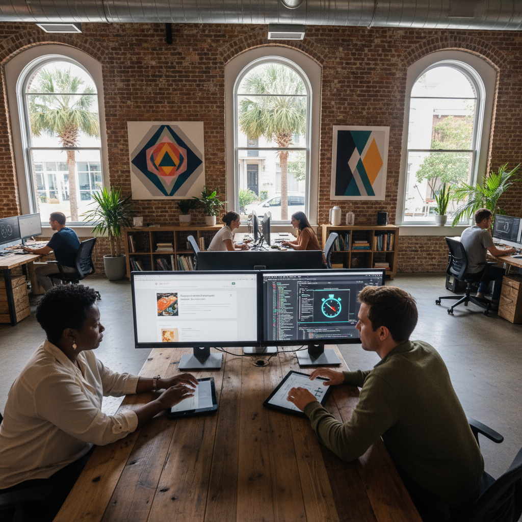 fast website design South Carolina - Fast website design process for South Carolina businesses