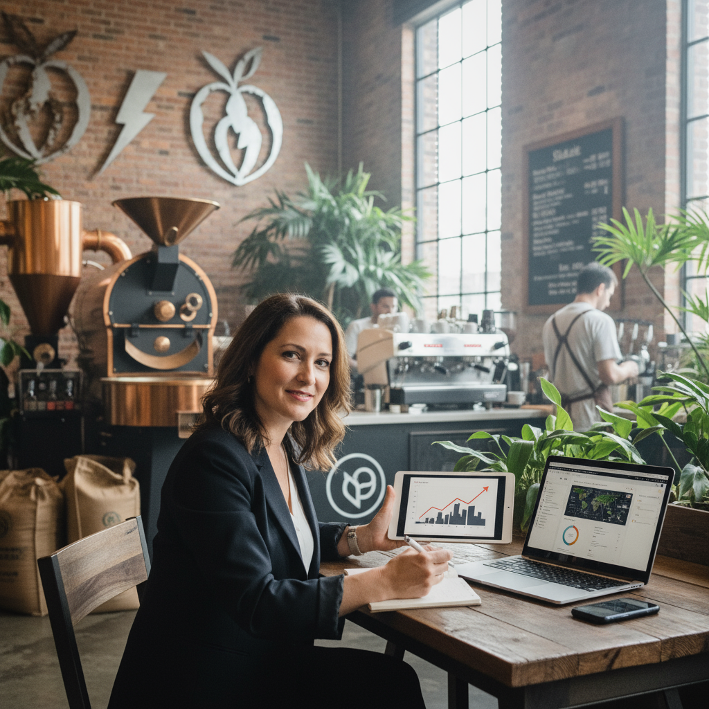 A chart showing how to get more customers online in Orlando with an upward trend.