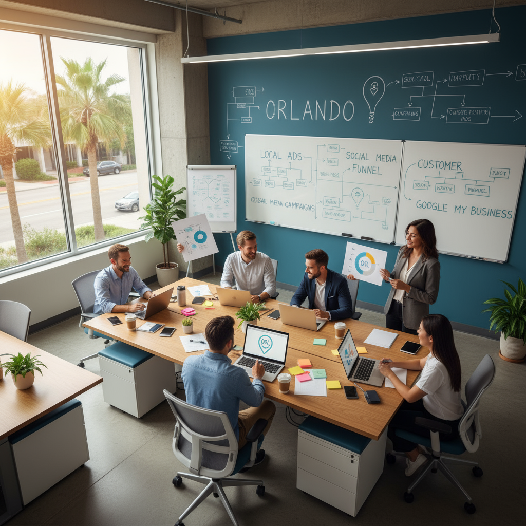 A happy business owner who was able to get more customers online in Orlando.