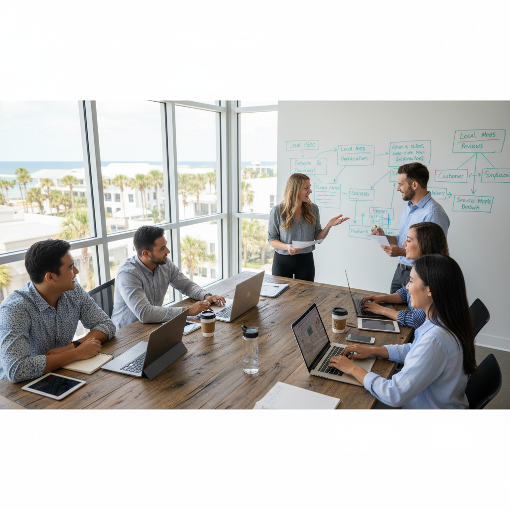 Maximizing local presence with Google My Business setup Myrtle Beach SC