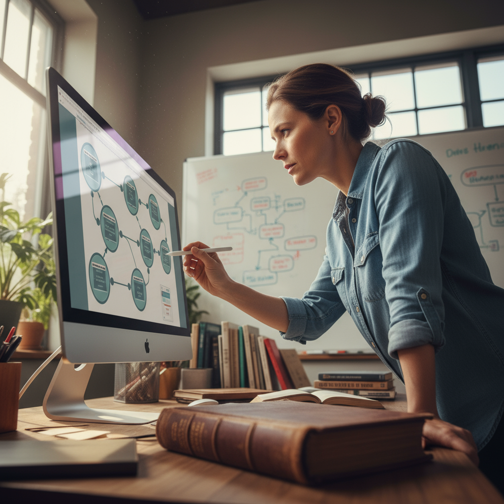 Charts and graphs showing website analytics, a key part of the guide to redesigning my small business website.