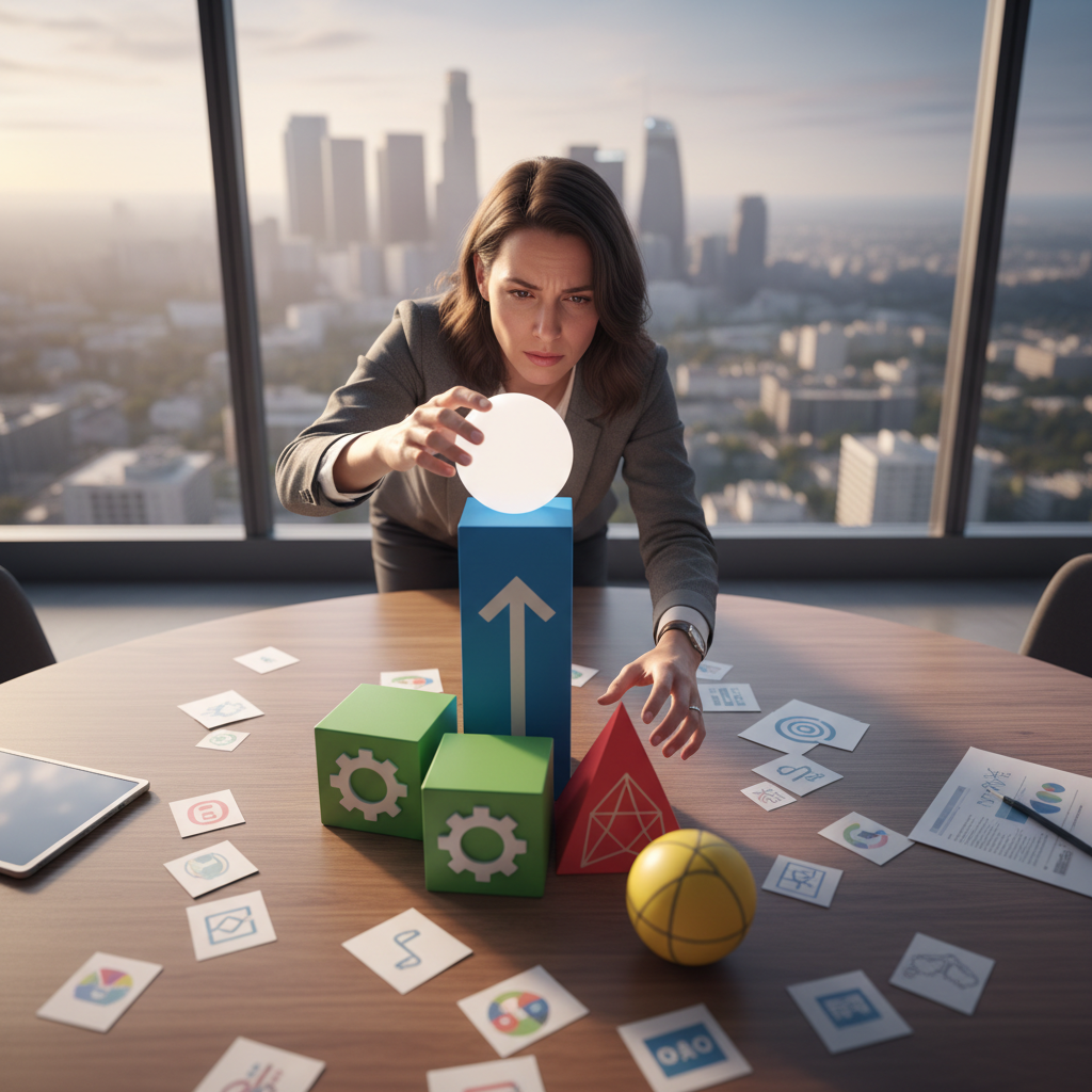 A chart showing lead growth, a key factor in choosing a digital agency in Los Angeles.