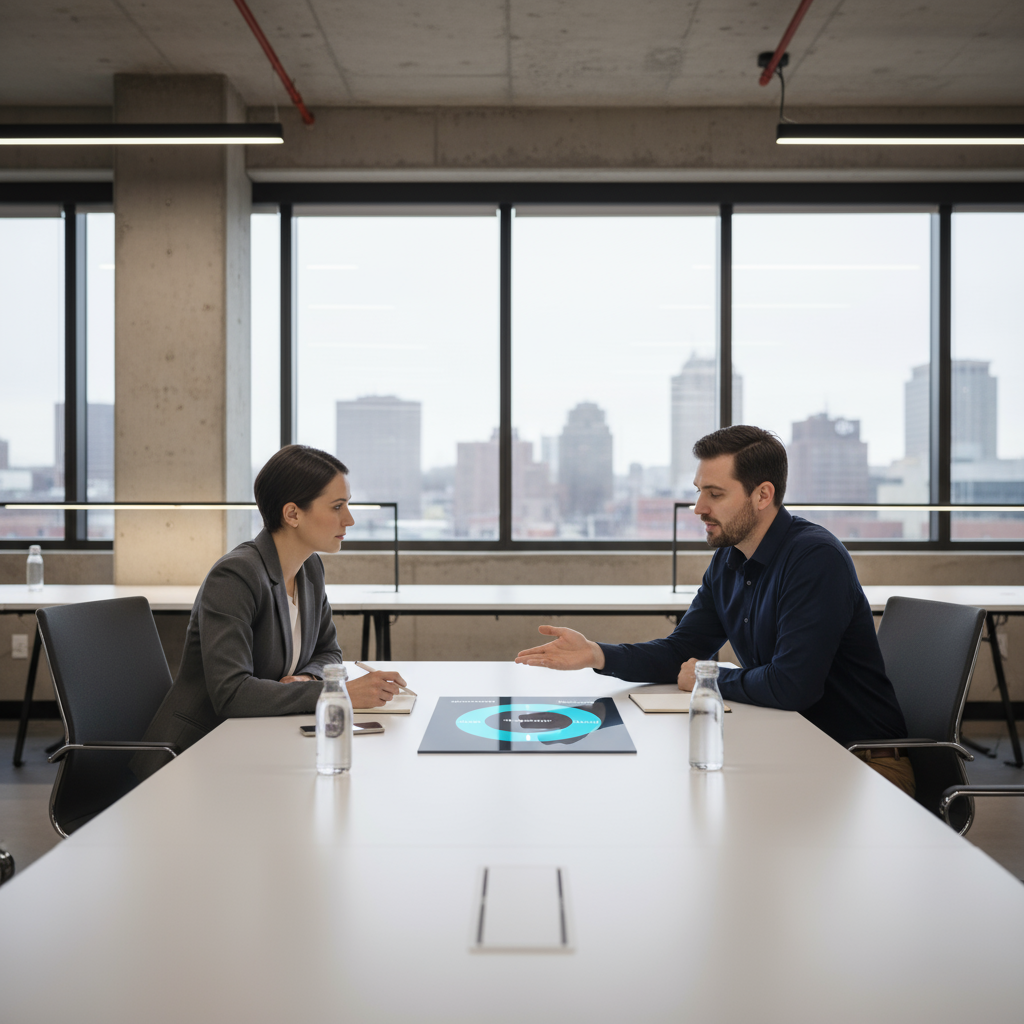 An illustration of AI-powered SEO content being distributed across Rochester, NY.