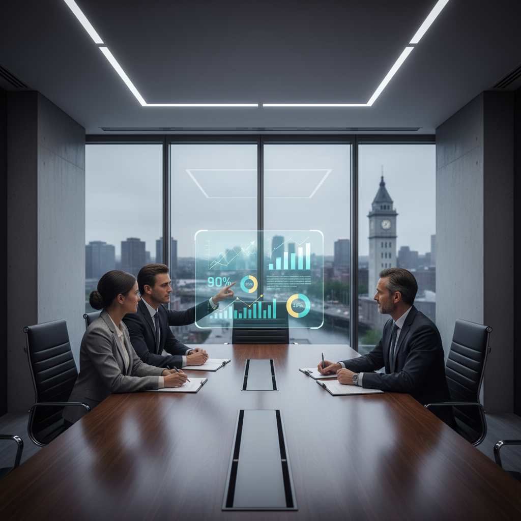 Graphs showing SEO growth for a Rochester business.