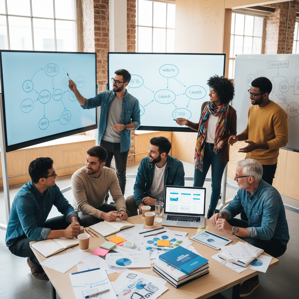 how to create a website for business for free marketing