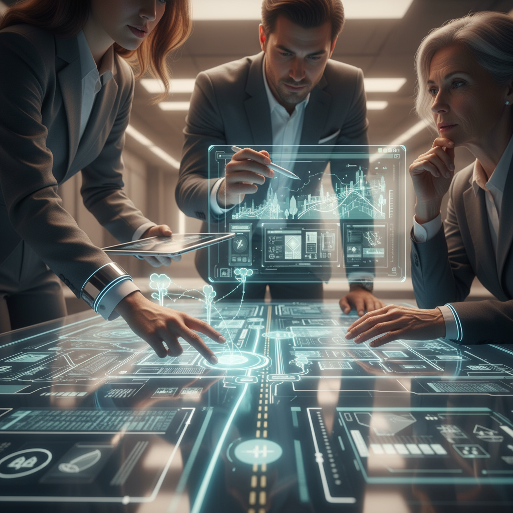 A person using a smartphone to browse a mobile-first real estate website.