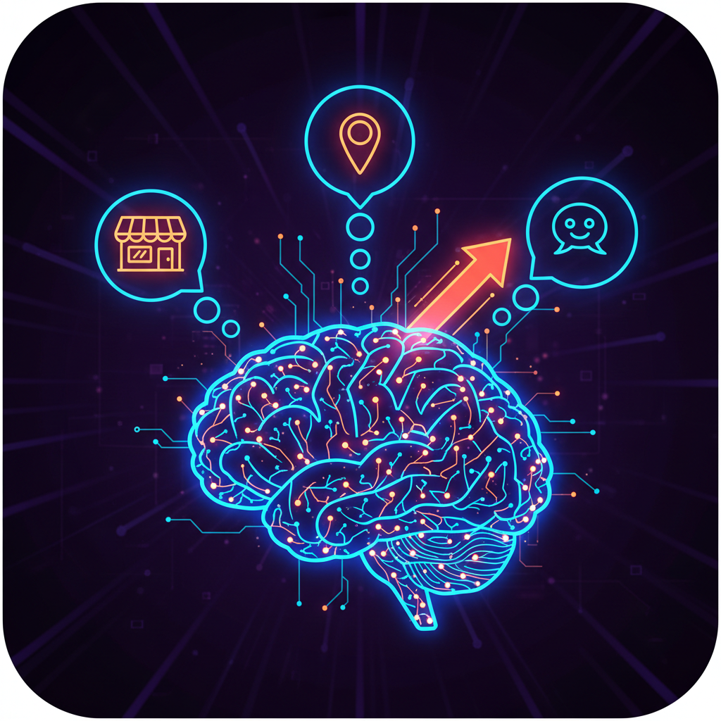 ideas for how to get AI assistants to recommend my local business