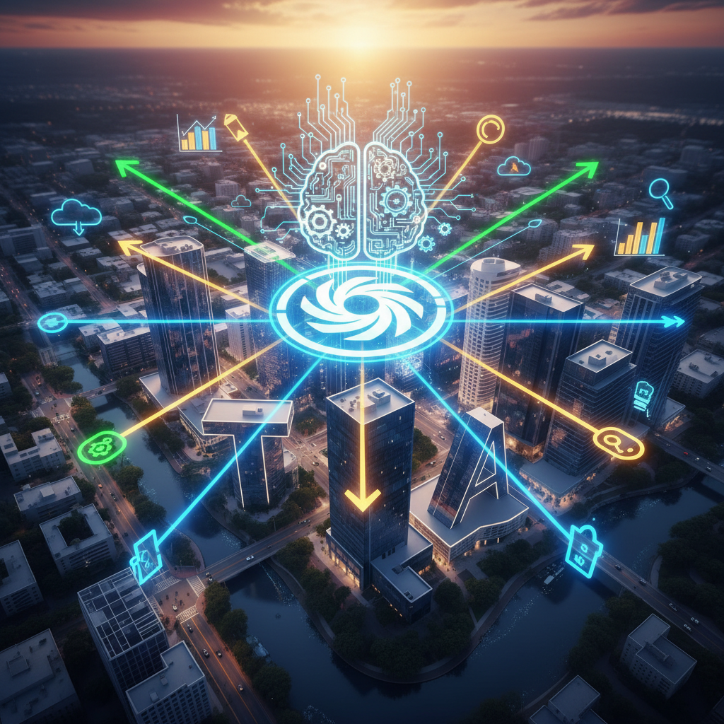 A local Tampa business owner reviewing ideas for seo and marketing tampa fl on a tablet.