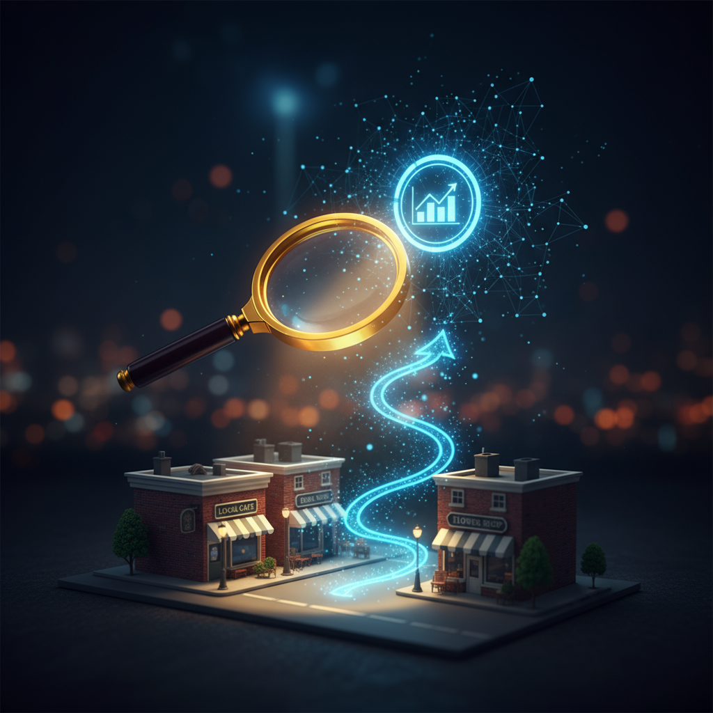 Is SEO Worth It for Small Local Businesses? A small business owner looking at analytics.