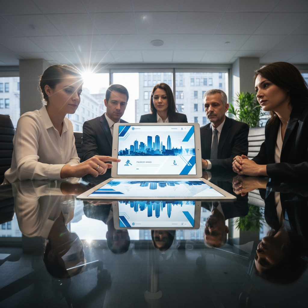 Professional law firm website design Buffalo NY office building