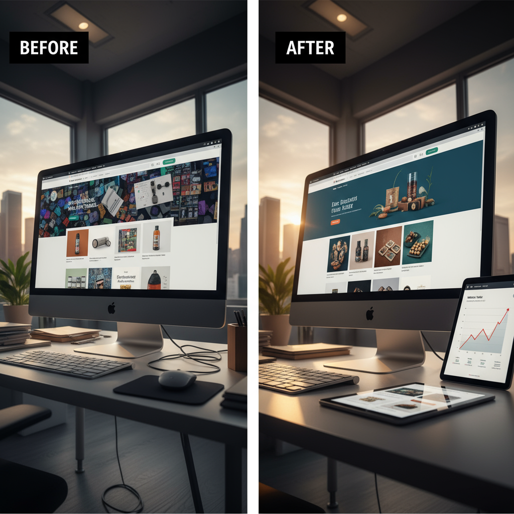 professional web design Los Angeles CA - InnovAIt Media team working on an AI-powered web design project for a Los Angeles client