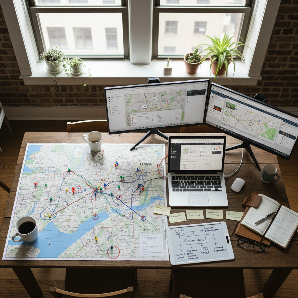 A chart showing how tricks for local SEO for businesses in Manhattan can increase website traffic.