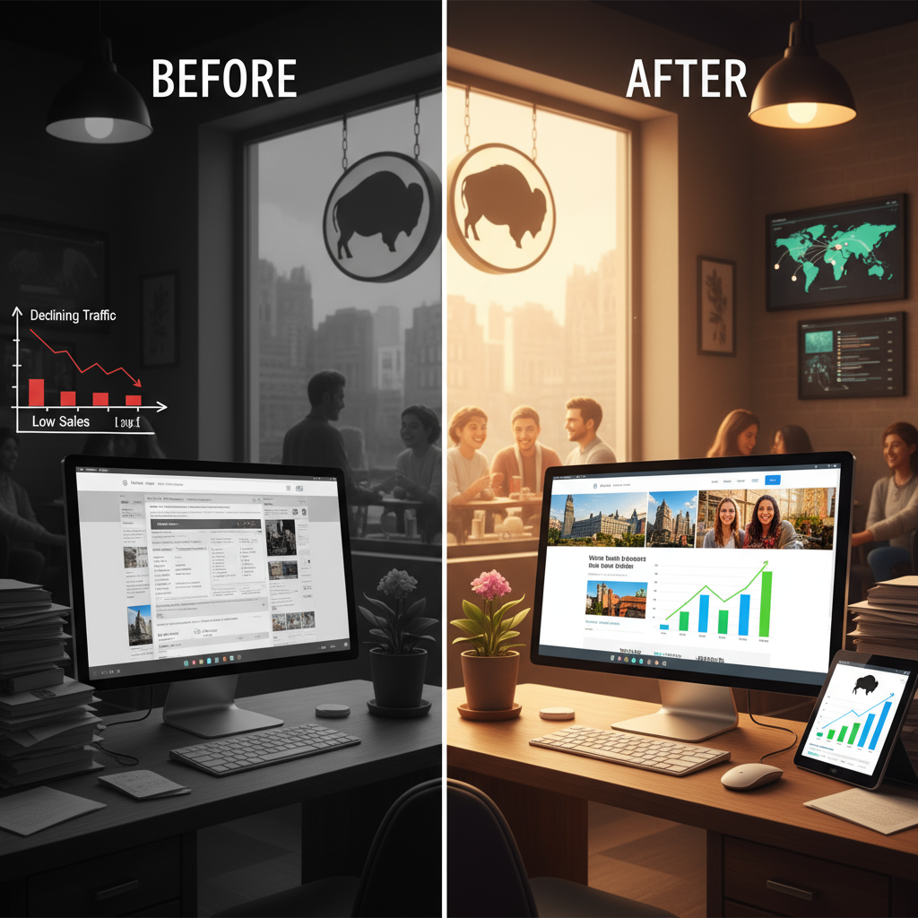 Expert website redesign services Buffalo NY process