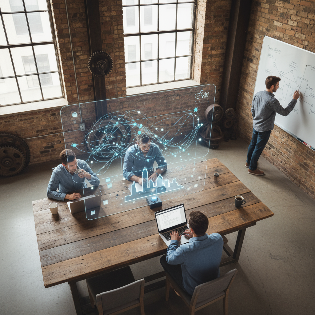 A Cleveland OH business owner seeing positive SEO results after learning what does AI automation mean for small business SEO in Cleveland OH.
