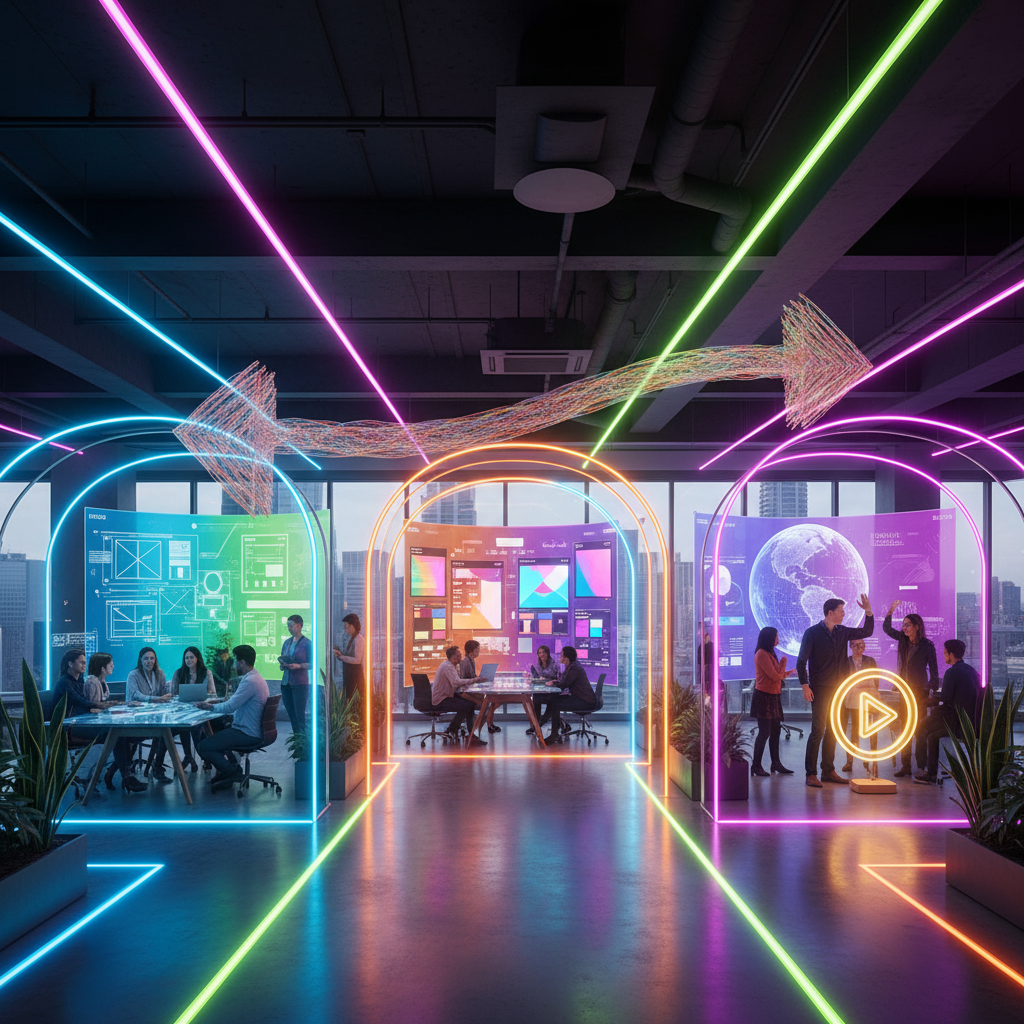 A close-up of a designer sketching wireframes for an Austin website redesign.