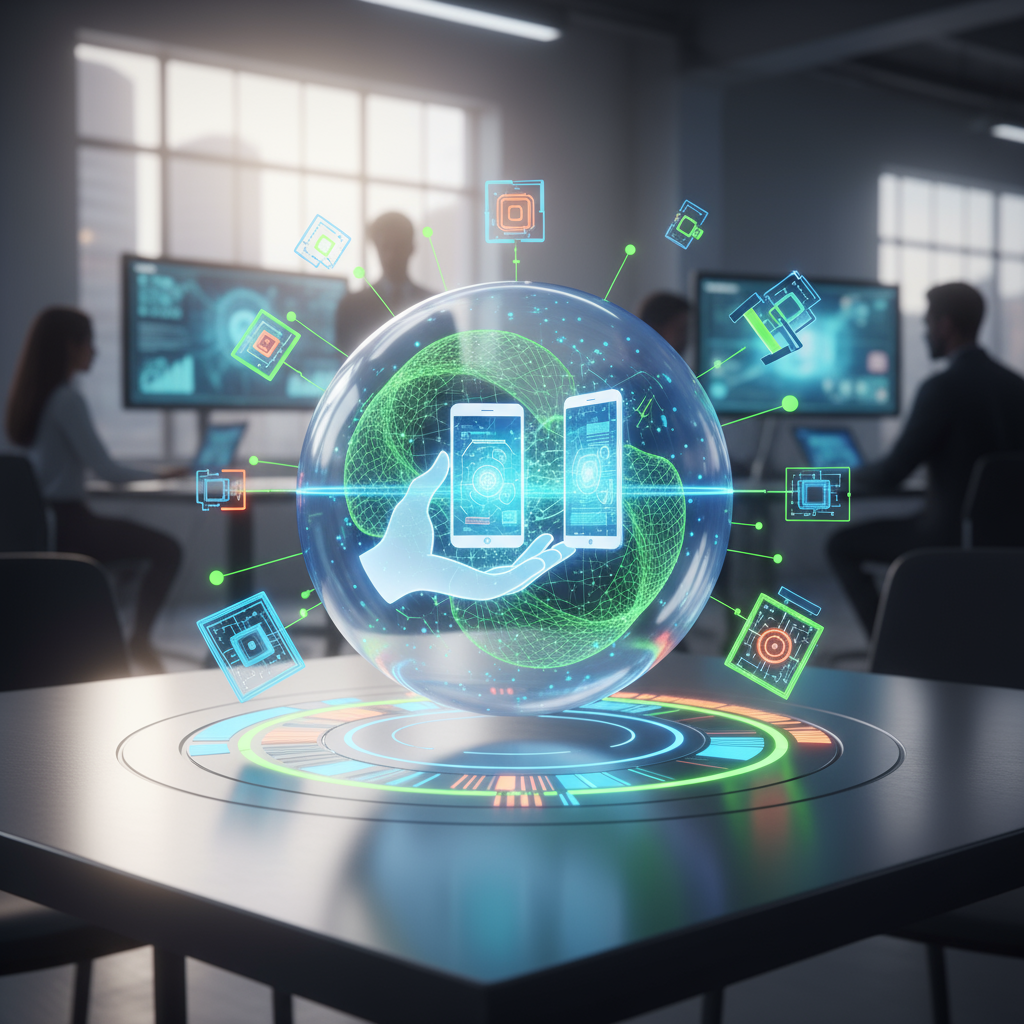 Illustration showing what causes a website to be mobile-friendly and how to achieve it with responsive design.